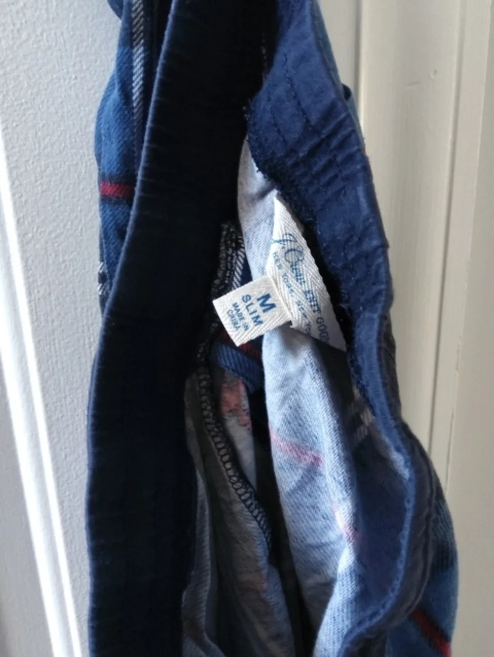 J. Crew Blue Plaid Pajama Pants